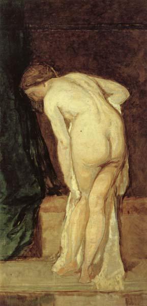 Eduardo Rosales Gallinas Female Nude France oil painting art